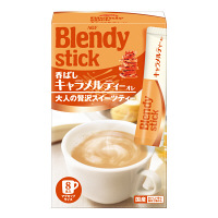 【ワゴンセール】味の素AGF ブレンディ スティック 香ばしキャラメルティーオレ 1箱（8本入）