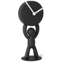 【アウトレット】Umbra　バディーデスククロック　ブラック　1個