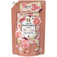 【アウトレット】レノアハピネス　ロイヤルリリー＆ピオニー　詰め替え　超特大　1.4L　柔軟剤　P&G