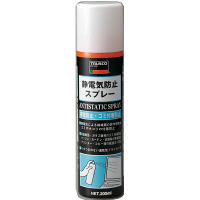 トラスコ中山 TRUSCO 静電気防止スプレー 200ml TCSB200 1セット(5本)