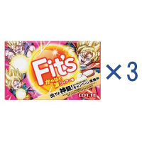 【アウトレット】ロッテ　Fit's＜かめはめ波ワイアン味＞　1セット（36枚：12枚入×3個）