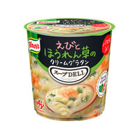 インスタント　クノール　スープDELI　えびとほうれん草のクリームグラタン　1食　味の素