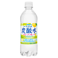サンガリア　伊賀の天然水炭酸水グレープフルーツ　500ml　1箱（24本入）