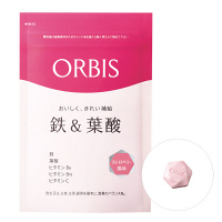 ORBIS（オルビス） 鉄＆葉酸（ストロベリー風味） レギュラー 20日～40日分（1.0g×40粒） サプリメント