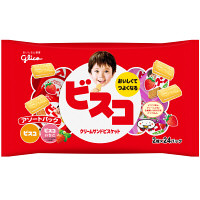 江崎グリコ　ビスコ大袋アソートパック　1袋（2枚入×24袋）