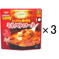 インスタントスープ　レンジでごちそう！　ミネストローネ　1セット(3食)　清水食品