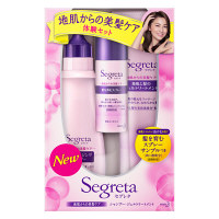【アウトレット】セグレタ　地肌シャンプー（200mL）+トリートメント（250mL）　髪を育むミニスプレー（40g）付き　花王