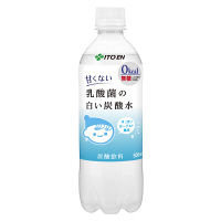 伊藤園　甘くない　乳酸菌の白い炭酸水　500ml　1箱（24本入）