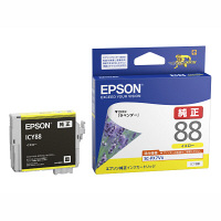 エプソン（EPSON） 純正インクカートリッジ ICY88 イエロー IC88シリーズ 1個