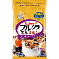 カルビー　３５０ｇフルグラ黒豆きなこ味　1袋