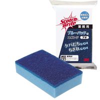 スリーエム（3M） スコッチ・ブライト（TM） ブルーパッド付スポンジ ブルー 1個