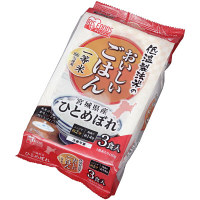 アイリスオーヤマ パックご飯 宮城県産ひとめぼれ 3P 310501 1袋(3食入)