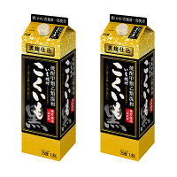 こくいも 25度 1.8L　パック 1セット（1本×2） 甲乙混和芋焼酎　サッポロ
