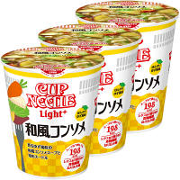 日清食品　カップヌードルライトプラス　和風コンソメ　1セット（3食入）