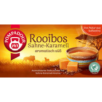 【ノンカフェイン】 ポンパドール ルイボスティーキャラメル 1箱（20バッグ入） 日本緑茶センター