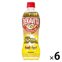 サントリー デカビタＣ ゴッドチャージ クエン酸 500ml 1セット（6本）