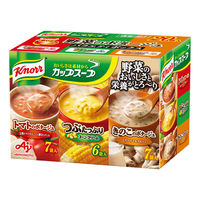 【アウトレット】インスタント　クノール　カップスープ　野菜のポタージュ　バラエティボックス　1箱(20食入)　味の素