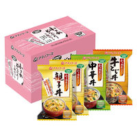 【アウトレット】アマノフーズ 小さめどんぶり3種セット（4食入）　フリーズドライ　インスタント　簡単　便利　個包装