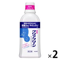 クリアクリーン マウスウォッシュ ソフトミント 600ml 1セット（2本） 花王 ノンアルコール 洗口液