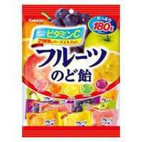 カバヤ食品 フルーツのど飴 180g 1個