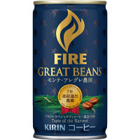 使用不可【アウトレット】【※税率要確認】キリン　ファイア　グレートビーンズ　モンテ・アレグレ農園　165g　1箱（30本入）