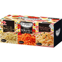 インスタント クノール スープDELI　バラエティボックス きのこ・トマト・たらこクリーム　1箱（18食入） 味の素