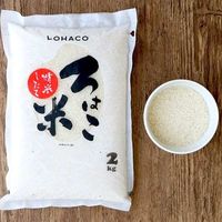 【終売】北海道産 ゆめぴりか 2kg【精白米】ろはこ米 令和6年産 ※発送日当日精米　米 お米 オリジナル