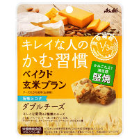 ベイクド玄米ブラン　ダブルチーズ　36g　アサヒグループ食品　その他シリアル