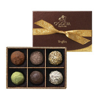 ゴディバ トリュフアソートメント 6粒入 1箱 伊勢丹の贈り物