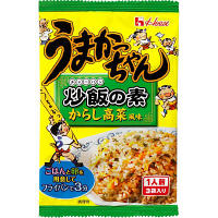 【アウトレット】ハウス食品 うまかっちゃん 炒飯の素 からし高菜風味 1パック（3袋入）