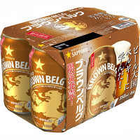 サッポロ　ブラウンベルグ　缶　350ml　6缶