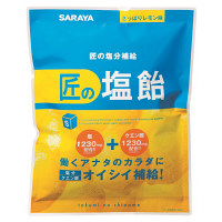 【アウトレット】サラヤ　匠の塩飴　レモン味　1袋（750g：約187粒）