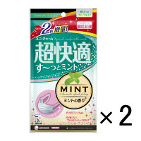 【アウトレット】超快適マスクプリーツすーっとミント　小さめ　1セット（10枚：5枚入×2袋）　日本製　ユニ・チャーム