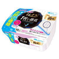 【ワゴンセール】【数量限定お試し品】キレキラ！1枚で徹底トイレおそうじシート本体（10枚入）