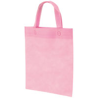 サンナップ　不織布ライトバッグ　A4（幅270×高さ350ｍｍ）　ピンク　1袋（10枚入）【不織布手提げ袋】