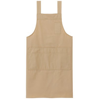 アイ・フィット工業　撥水エプロン　ベージュ　1枚