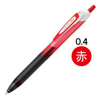 ゲルインクボールペン サラサドライ 0.4mm 赤 JJS31-R ゼブラ - アスクル
