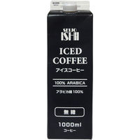 成城石井 アイスコーヒー 無糖 1L（1リットル）1箱（12本入）