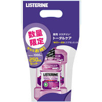 リステリン (LISTERINE) トータルケア1000+250mLお得セット ジョンソン・エンド・ジョンソン マウスウォッシュ 原因菌殺菌 薬用