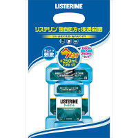 リステリン (LISTERINE) クールミント1000+250mLお得セット ジョンソン・エンド・ジョンソン マウスウォッシュ 原因菌殺菌 薬用 口臭予防