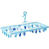 使用不可【アウトレット】クリンプ　3種類のピンチを使い分けできる角ハンガー　44P　1個