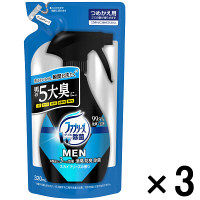 【アウトレット】ファブリーズ メン スカイブリーズの香り 詰替320mL 1セット（3個） P&G