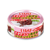 【アウトレット】いなば　ナタデココとあずき　1缶（125g）