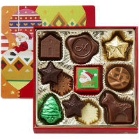 モロゾフ クリスマスプレーンチョコレート MO-1654