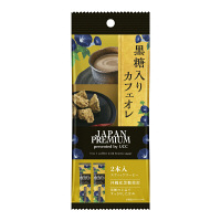 【サンプルS】JAPAN　PREMIUM　黒糖入りミルクコーヒー　1袋（2本入）