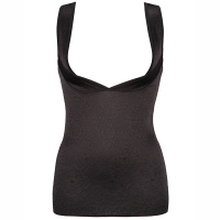 【アウトレット】シェイパータンクトップ　ブラック　Lサイズ　トリンプ・インターナショナル・ジャパン