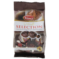 使用不可【アウトレット】【※税率要確認】WITOR’S（ウィターズ/イタリア）　プラリネチョコ　ダーク　39ｇ　1パック（3粒入）