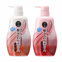 【アウトレット】50の恵 髪ふんわりボリューム シャンプー・トリートメントセット 脂性頭皮用 ポンプ 各400mL ロート製薬