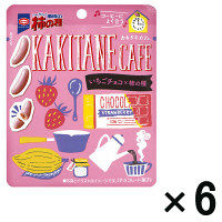 【アウトレット】亀田製菓 亀田の柿の種 いちごチョコ 1セット（35g×6袋）