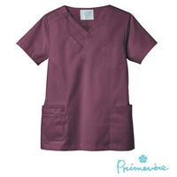 サーヴォ スクラブ（男女兼用） ワイン S ST-404-WN 1枚（直送品）